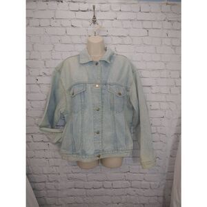 Breaker Jeans Vintage Women's Size Large Denim Jean Jacket